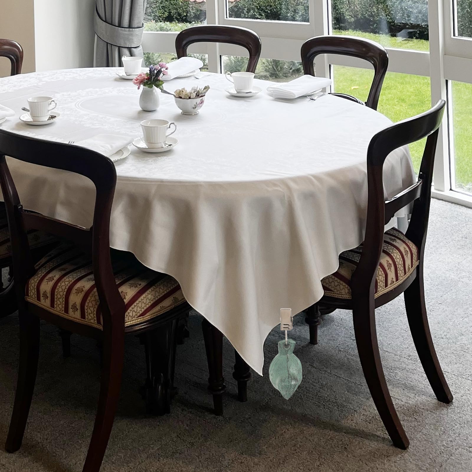 4 Stück Kreative Tischklemmen in Vogel Form aus Metall Winddichte Tischdeckengewichte für Außenbereich Einfache Bedienung für Picknick und Garten