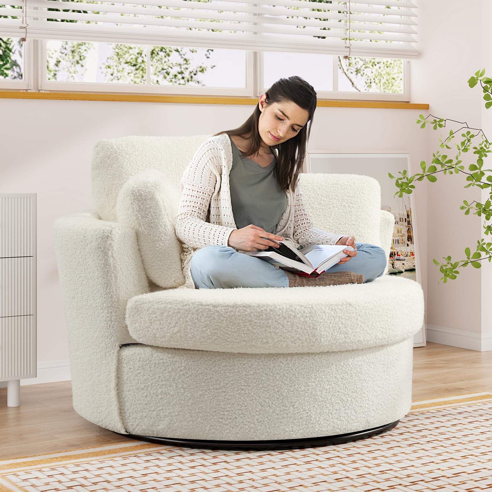 Plush Snuggle Chair Plush Snuggle Chair With Plush Circle Chair