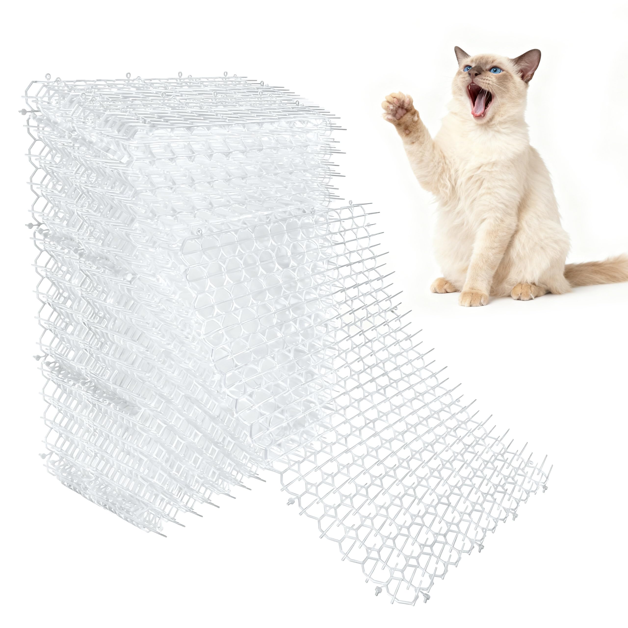 OCEANPAX 16 Pack Clear Scat Mats