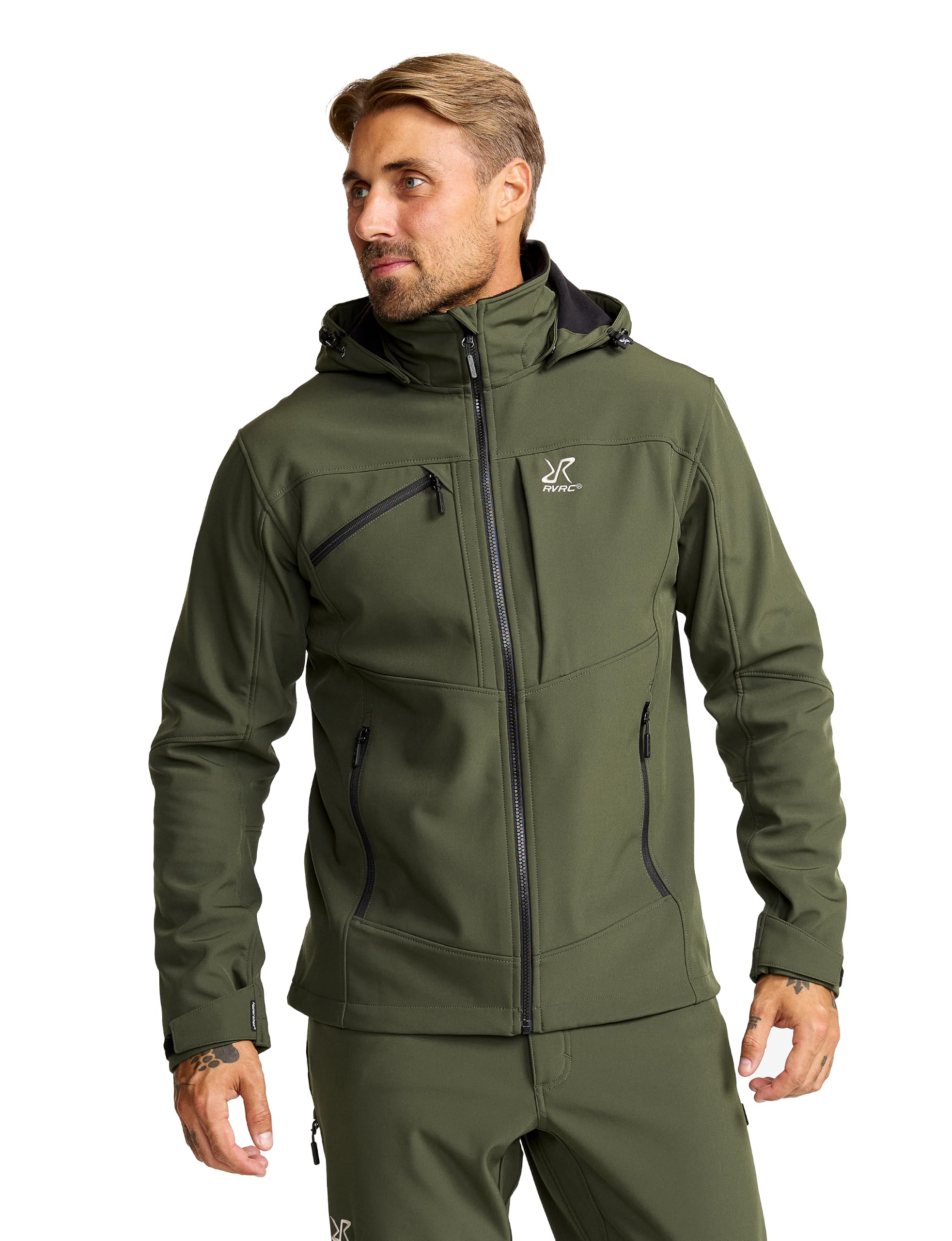 RevolutionRace Hiball Softshell Jacket pour Homme, Veste d'extérieur pour la Randonnée
