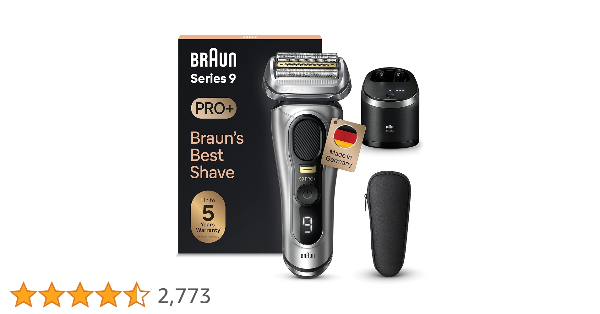 脱毛・除毛 BRAUN series 9 made in Germany 脱毛・除毛 BRAUN series9 Series 9 Pro wet & dry shaver and