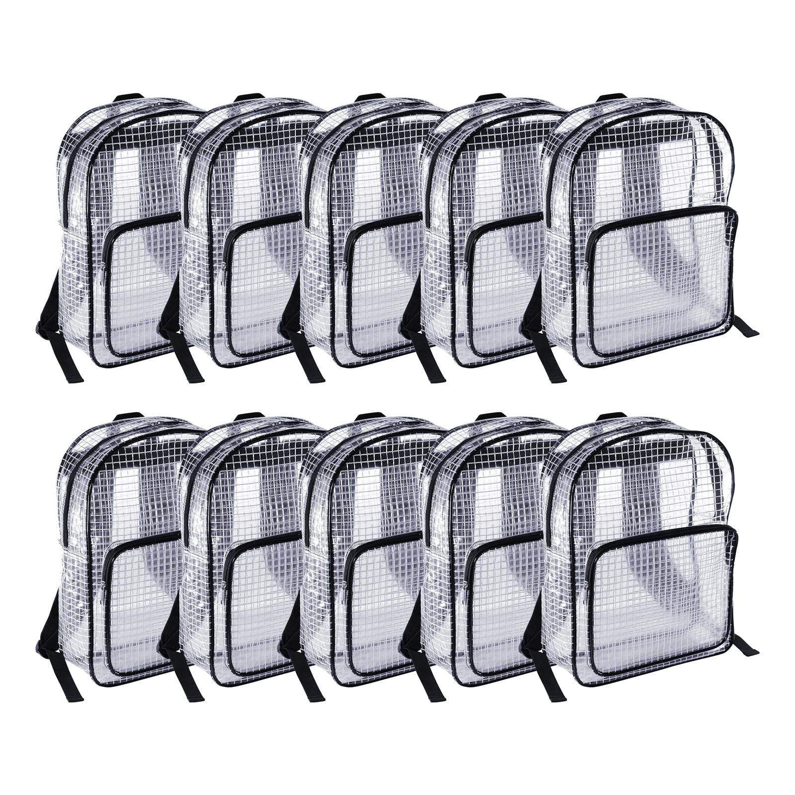 Engineer Bag -15 7 Inches Transparent Cleanroom Tool Backpack Simple Type 16 Liters 10 pcs