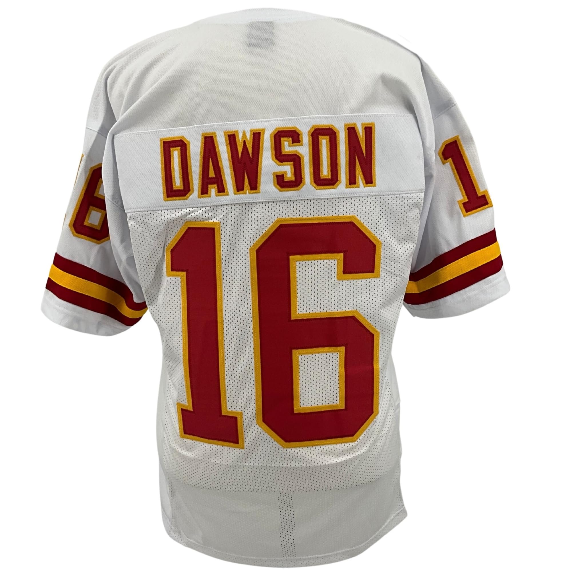 Len Dawson Jersey White Kansas City | Unisex Adult Sizes S-5XL Unsigned Custom Sewn Stitched