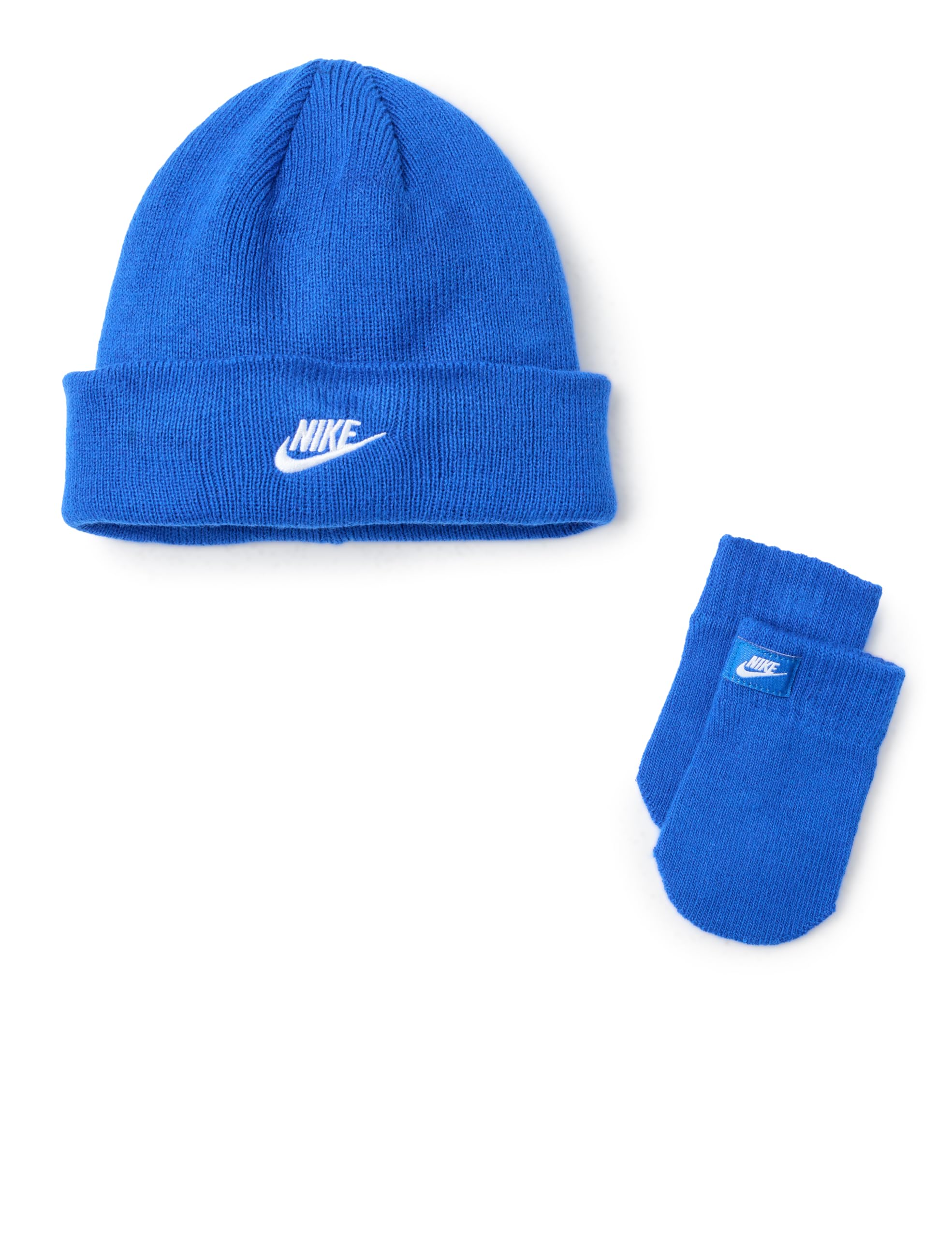 Nike Kids' Club Beanie and Glove/Mitten Set