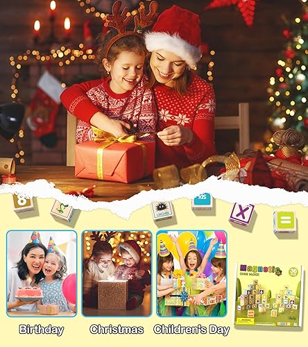 Miniatura 6 de Bloques magnéticos para el aula imprescindibles para el aula, números educativos con letras y números, juguetes para niños preescolares, bloques de