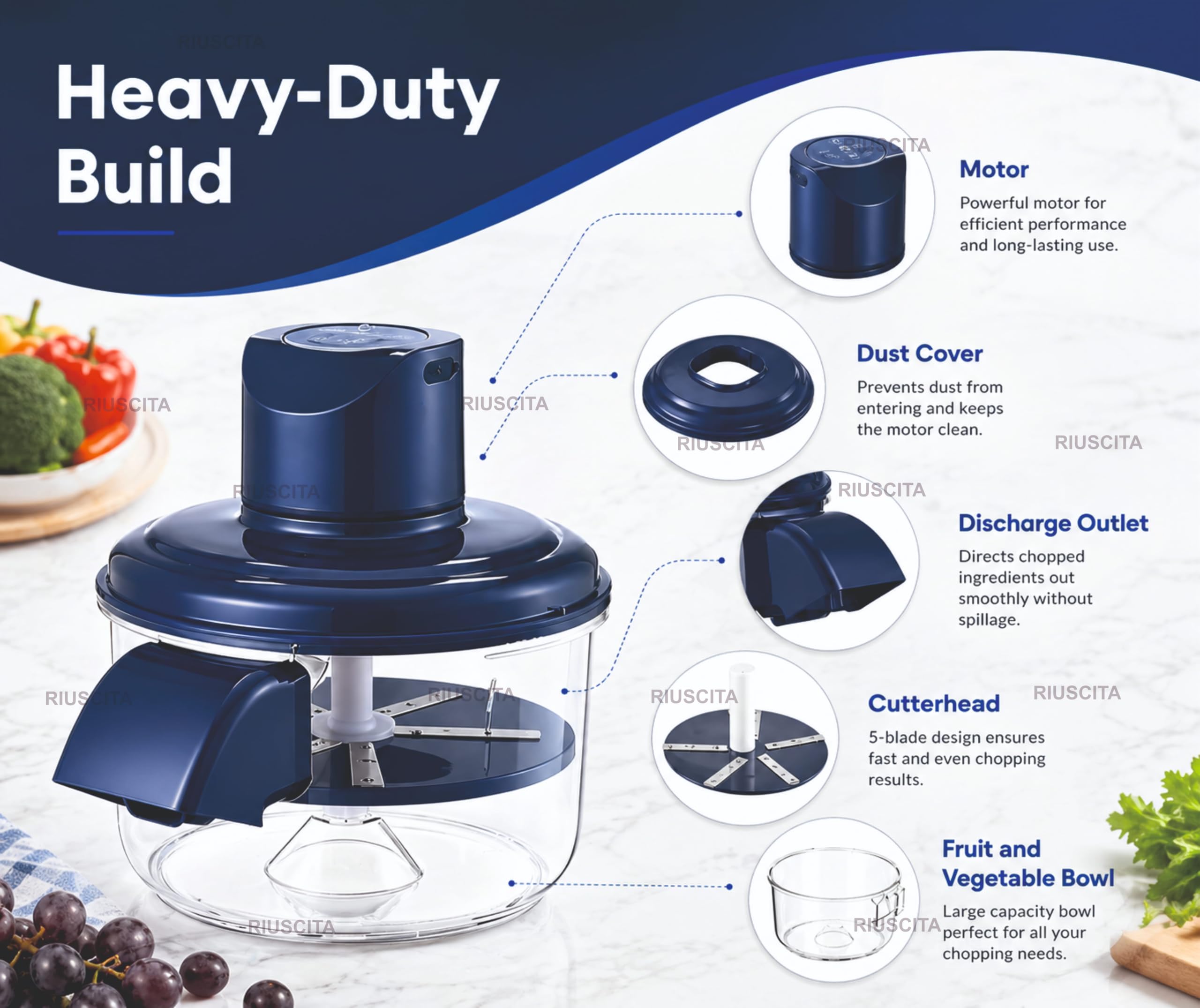 Electric Fruit Peeler - Fast & Easy Peeling -5