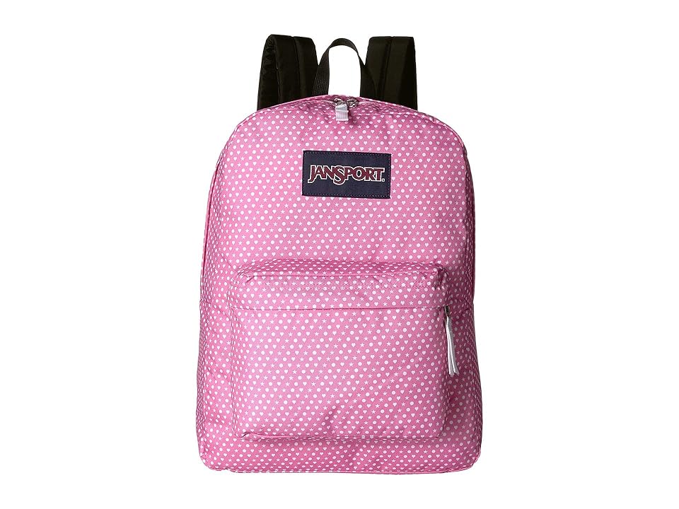

JanSport SuperBreak(r) (Prism Pink Icons Print) Backpack Bags