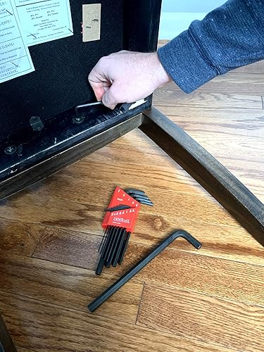 Miniatura 6 de EKLIND 10213 Llave Allen hexagonal -L Juego de 13 piezas SAE pulgadas Tamaños .050-38 Serie larga