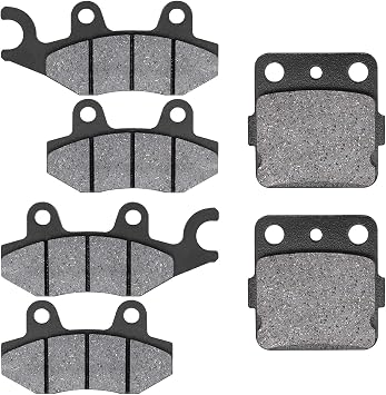 Brake Pads for Yamaha 450 YFZ450 YFZ450S/T 2004-2005, Front and Rear