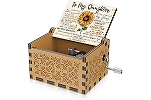 U R My Sunshine Wooden Engraved Musical Box
