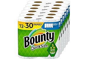 Bounty Quick-Size Paper Towels: The Ultimate Spill-Conquering Companion