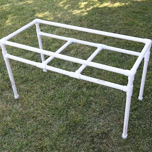 Miniatura 6 de letsFix Conectores de tubería de PVC cruzados de 1 pulgada, codo de PVC de grado mueble, construir proyectos de PVC de alta resistencia, se adapta a