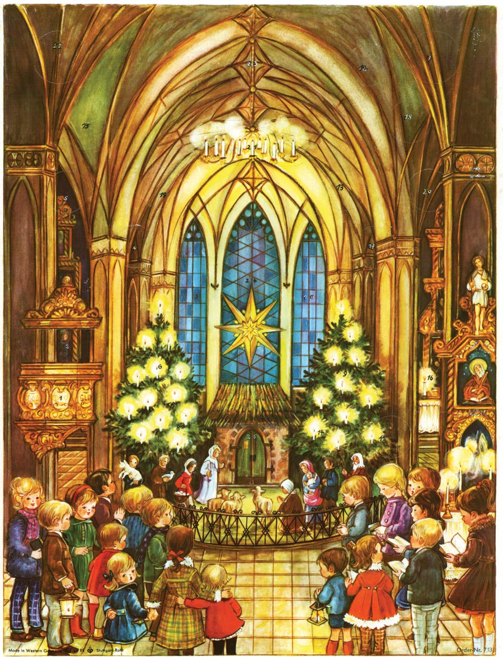 Advent Calendar "in The Church"