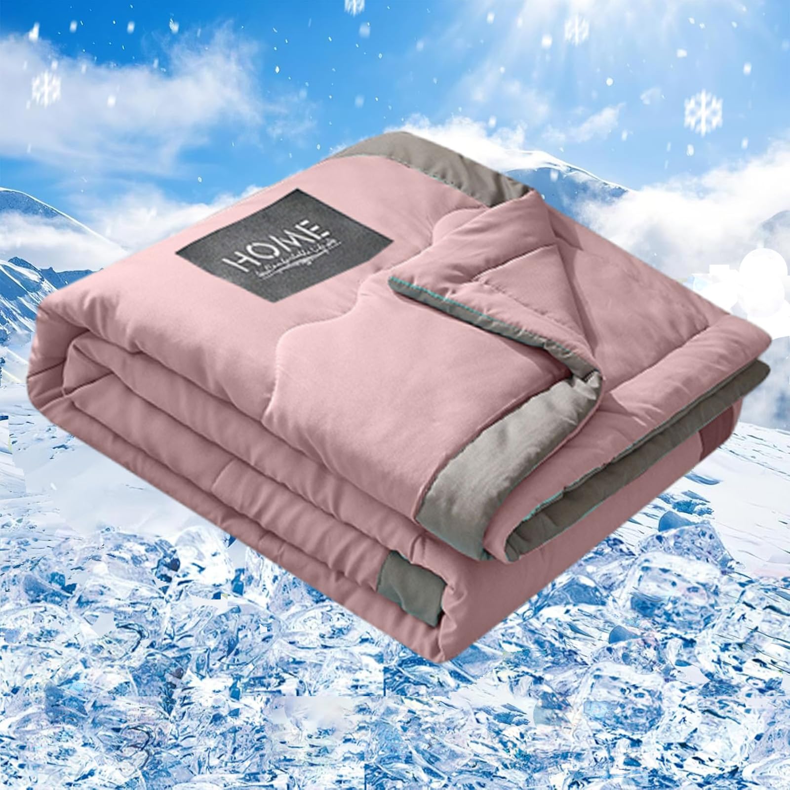 Double Cooling Blanket for Hot Sleepers,Cooling Blanket for Night Sweats,Comfort Soft Nap Blankets,Breathable Cool Throw Blankets,Keep You Cool All Night,Halloween Decorations