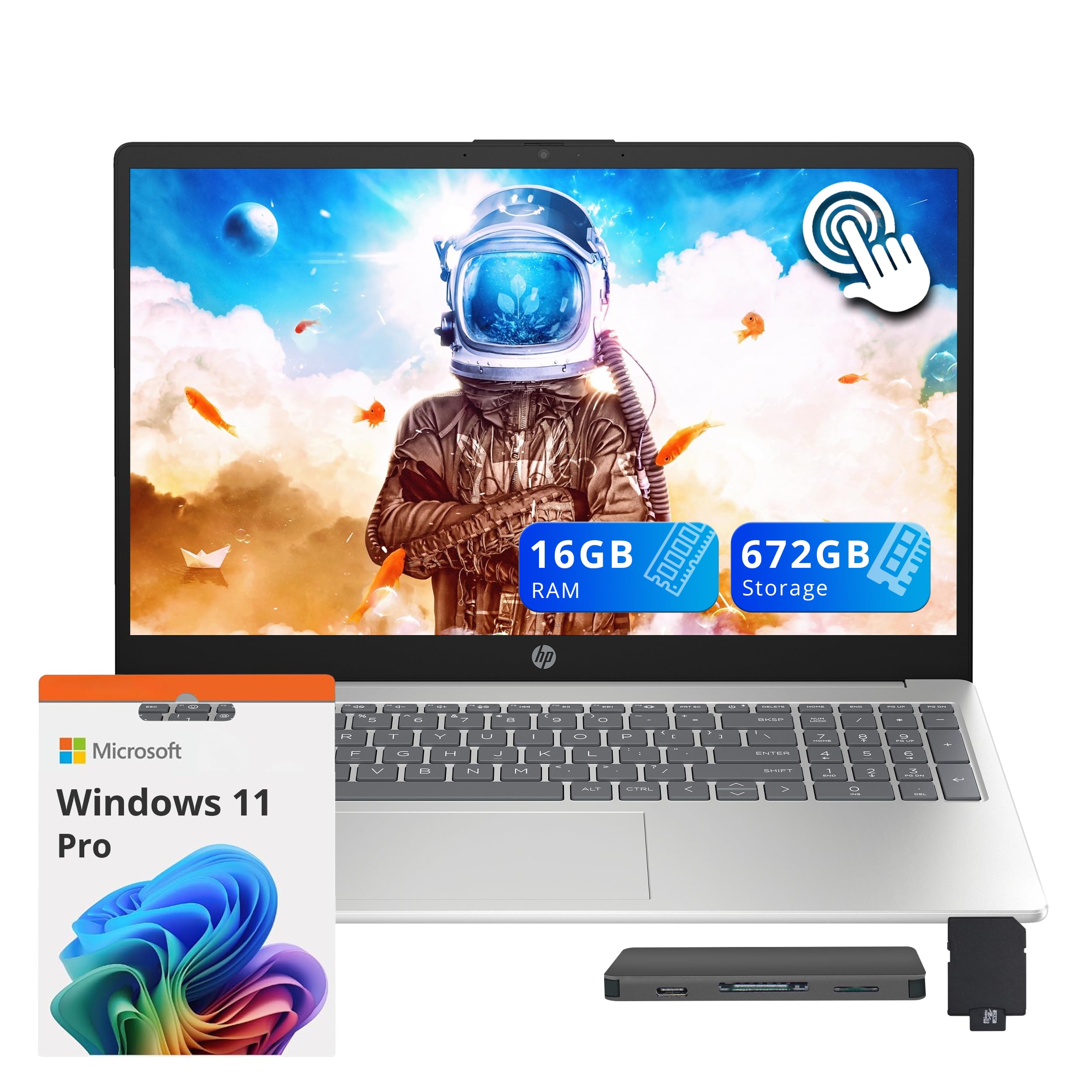 Amazon.co.jp: HP 15.6インチ FHD タッチスクリーンノートパソコン