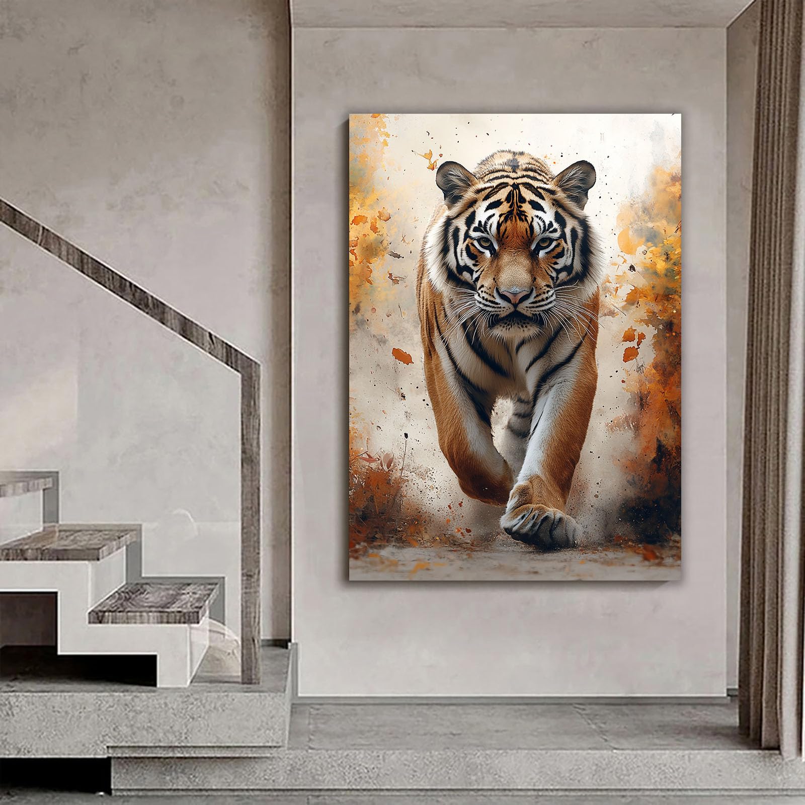 【SALE】ANIMALLS アートポスター（超大型A1サイズ）約84cm Amazon.com: IHAYATE Large Animal Canvas Prints Wall Art, Poster