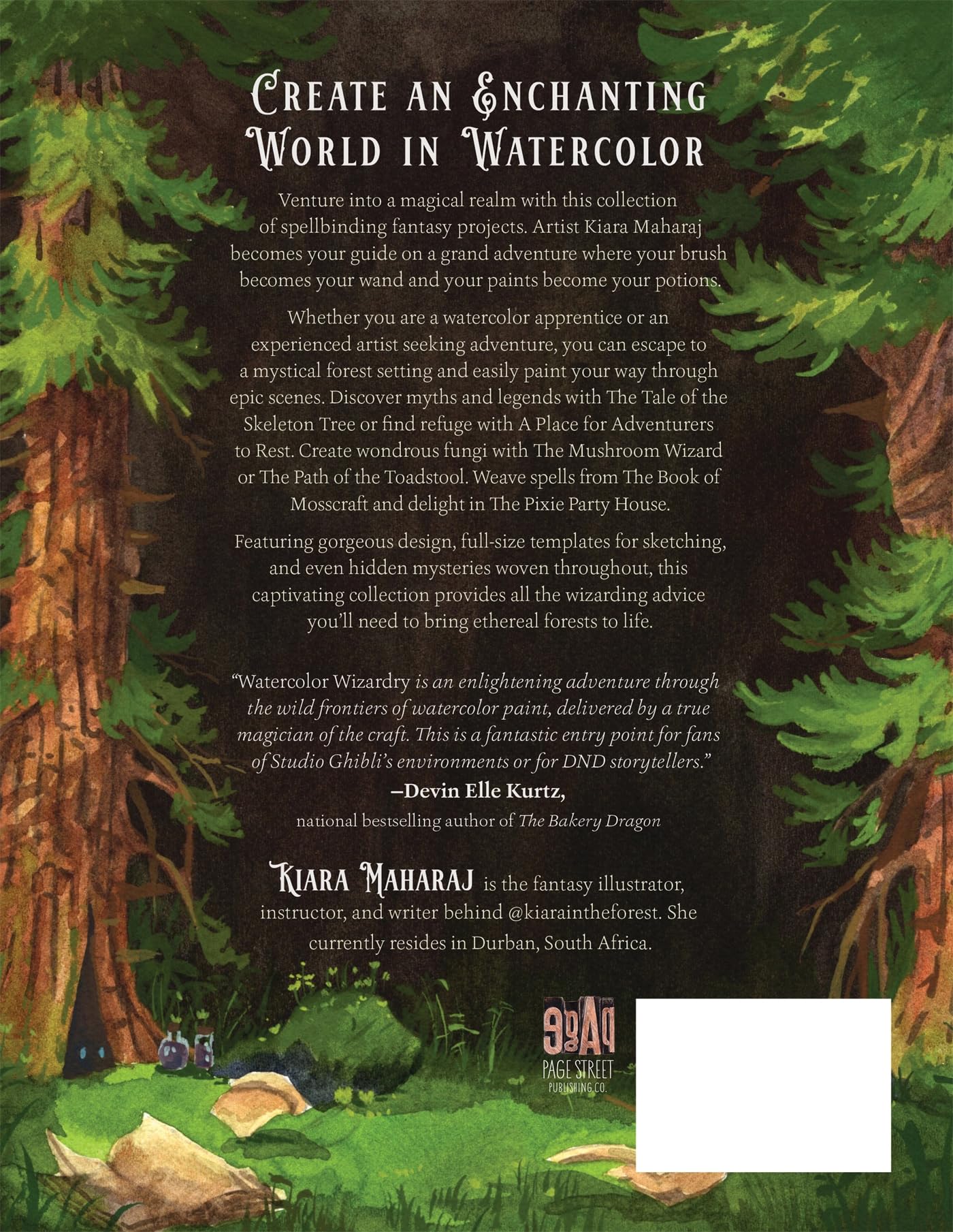 Watercolor Wizardry: Paint Your Own Fantasy Forest Dimension With 25 Step-by-step Tutorials