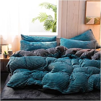 Bedding Sets Winter Warm Plush Thickened Duvet Cover Sheets Pillowcases Twin Size Queen Size,Bed Sheets