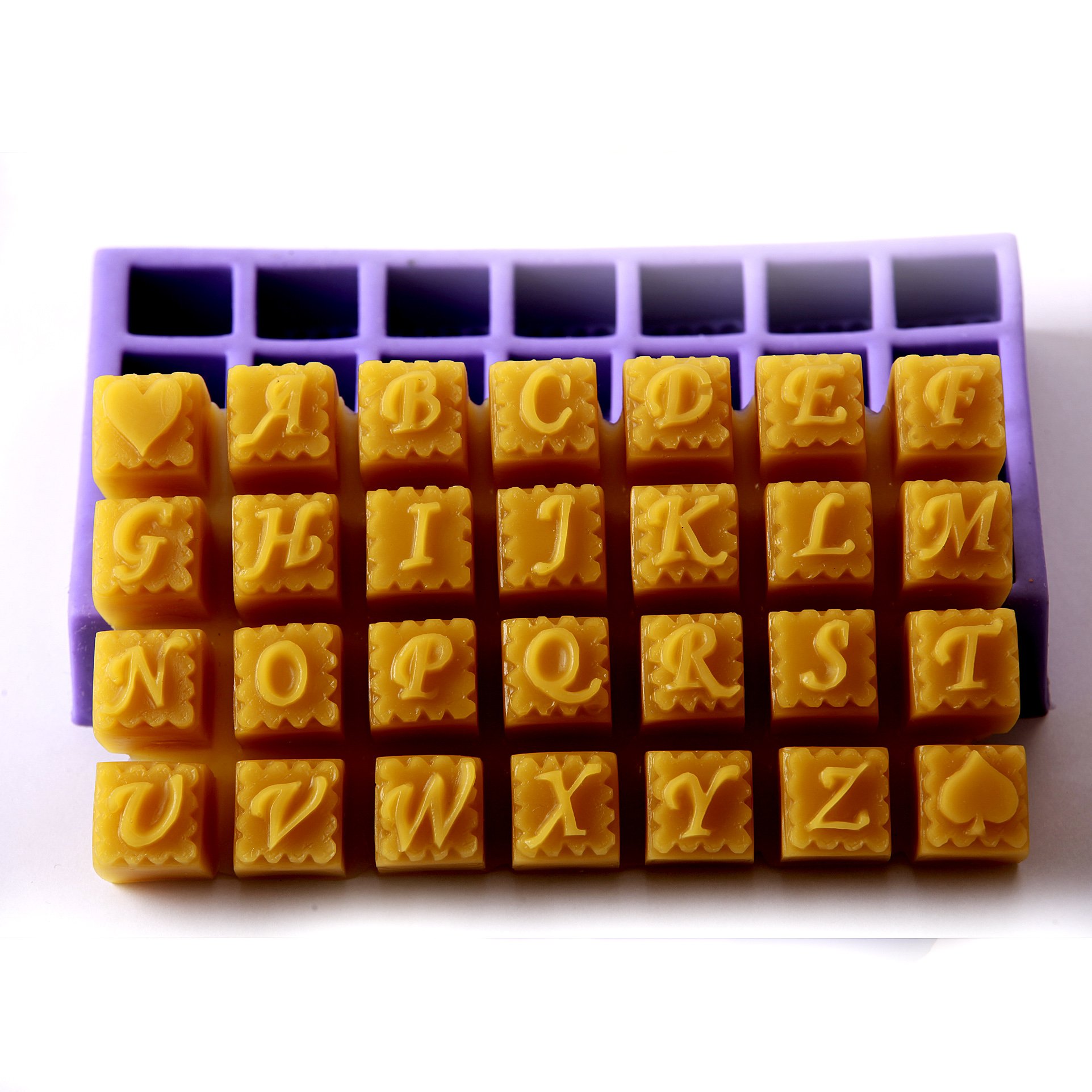 Moule en silicone Alphabet Moulds pour réussir vos écritures sur gâteau sans effort