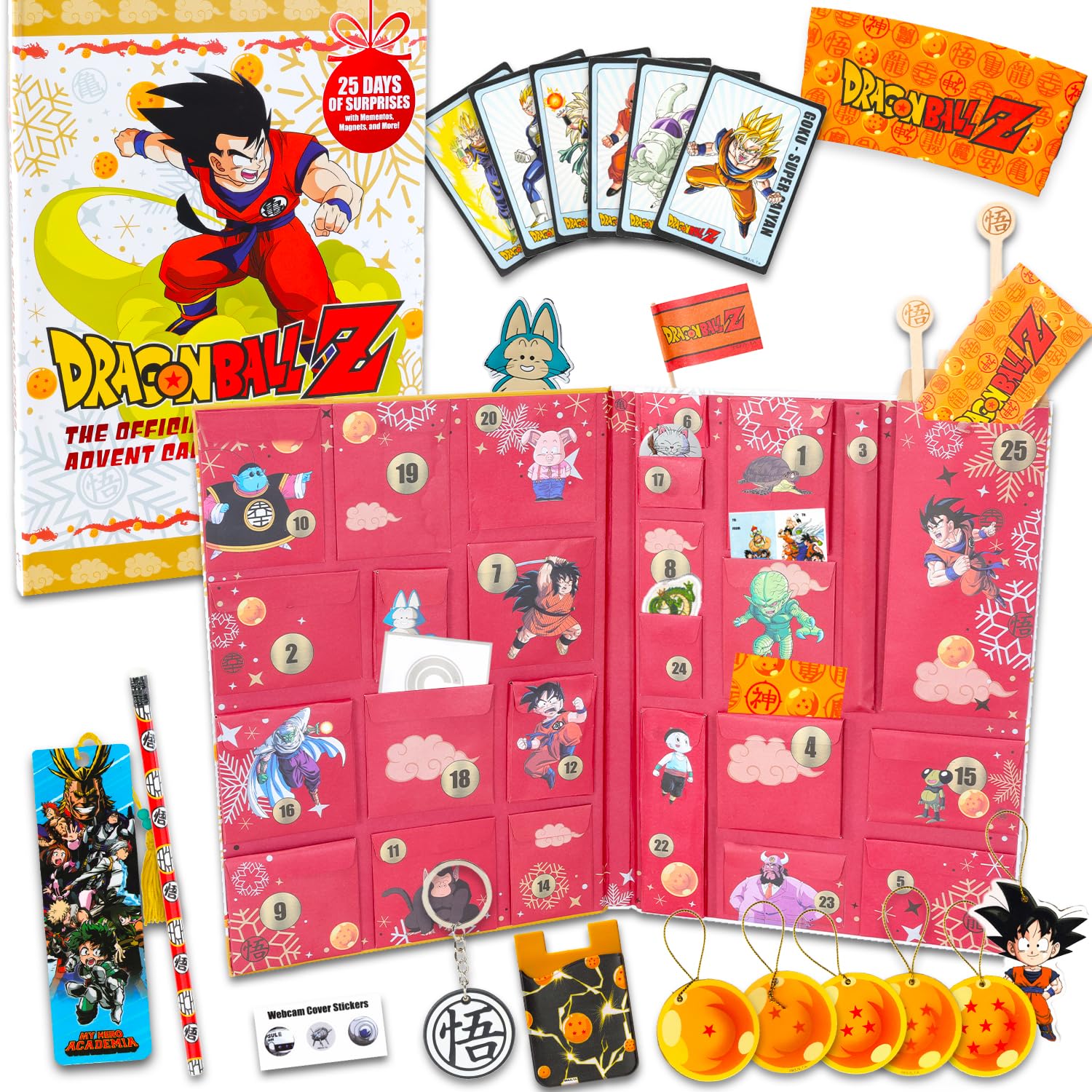 Amazon.com: Dragon Ball Z Advent Calendar Countdown to Christmas