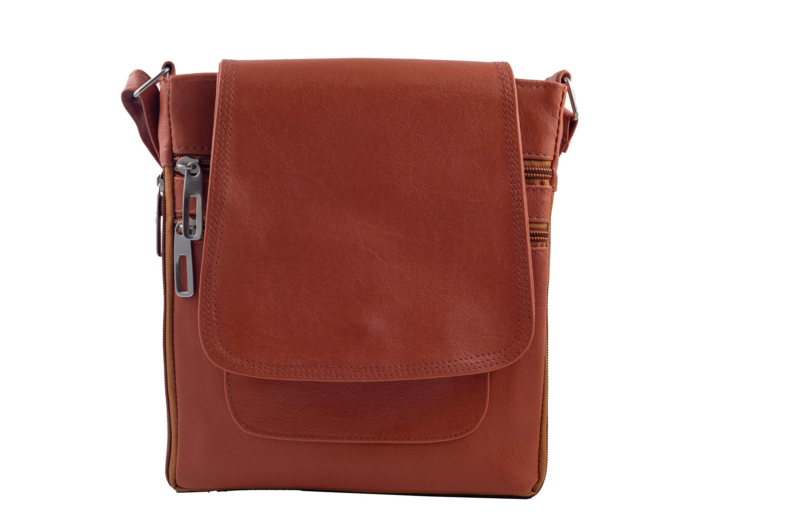 LABA Womens Sling Bag | Cross-Body Bag | Girls Sling Bag| Faux Leather | Orange (B08DFF7QDN) Amazon Price History, Amazon Price Tracker