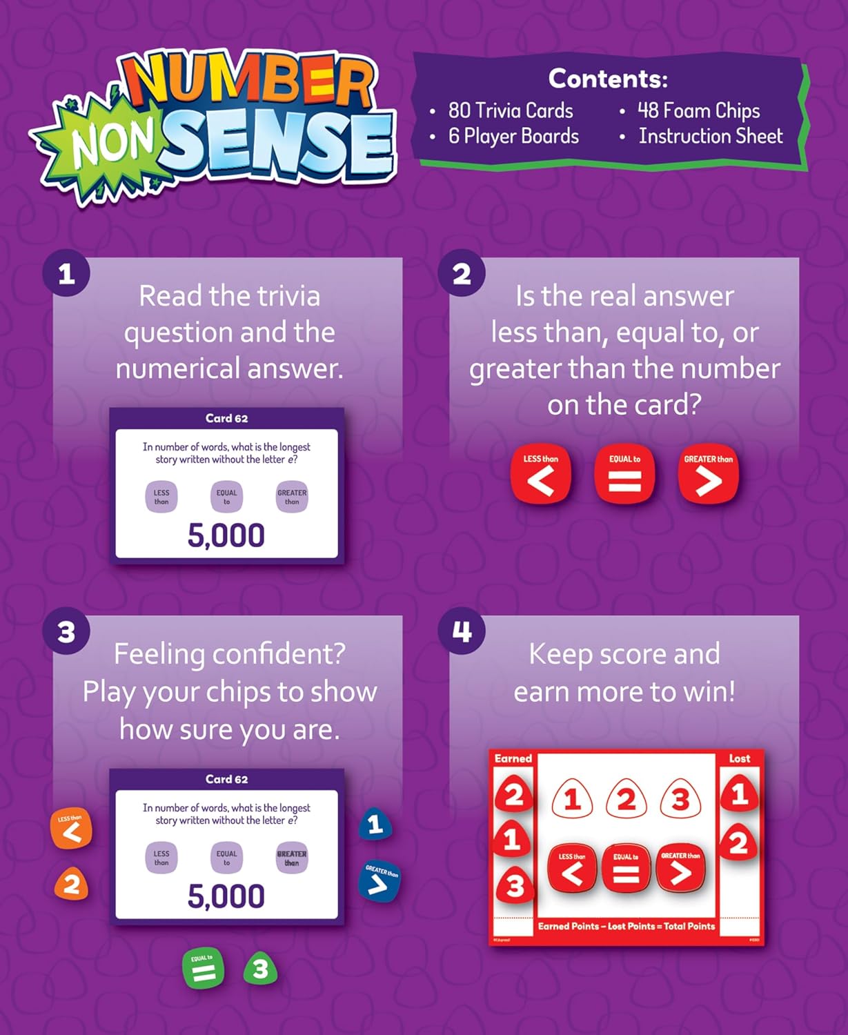 Teacher Created Resources Number (Non) Sense Game (EP10590)