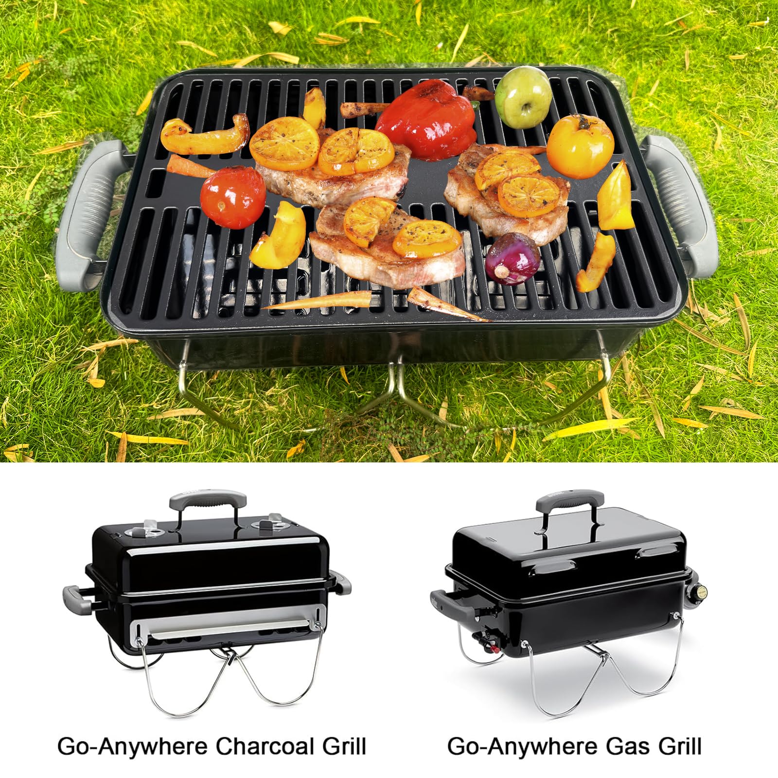 Anywhere Gas Grill Flavorizer Weber Go Anywhere Flavorizer Bar