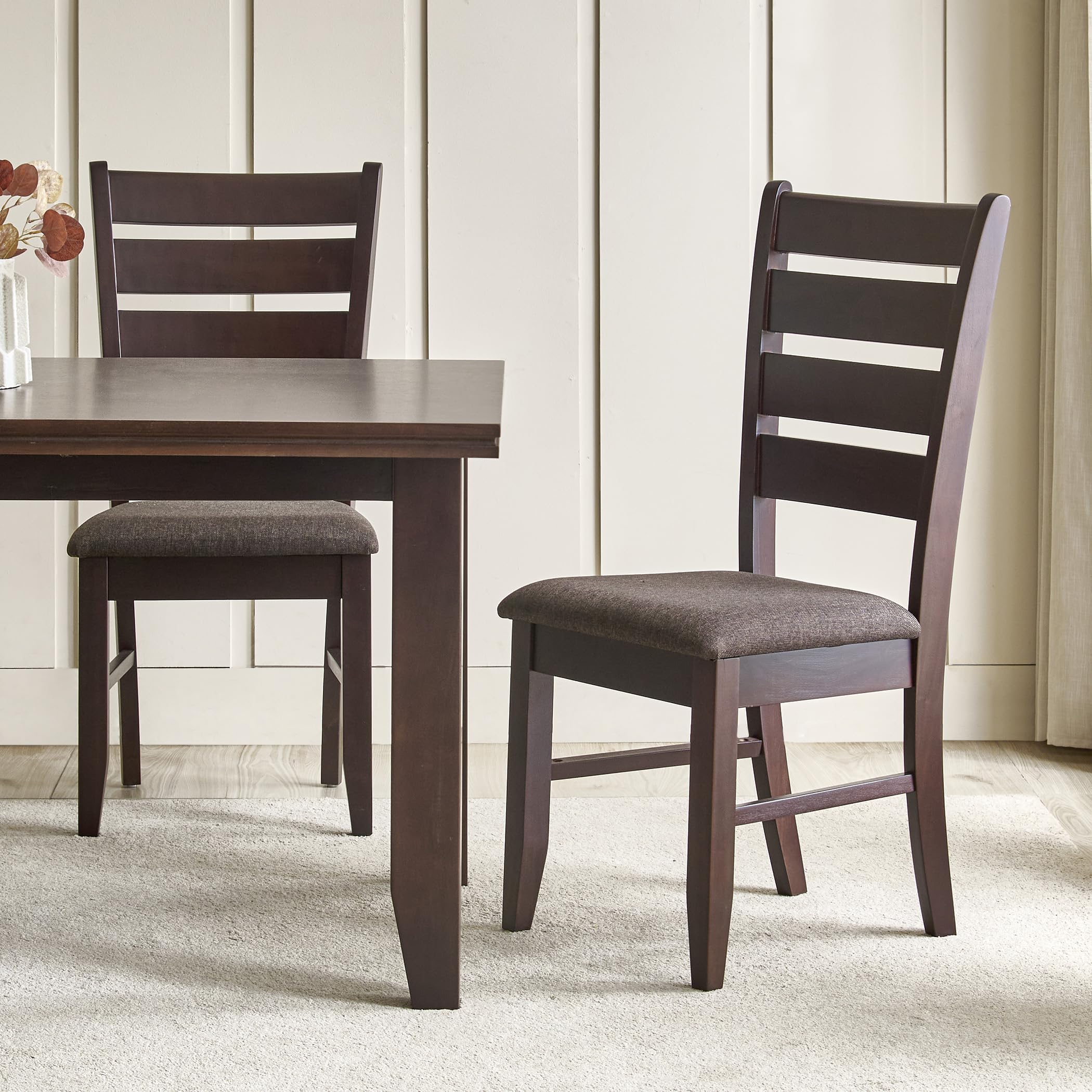 Home Centre | Helios Magnus Dining Chair | Dining Chair for Home | Solid Wood | Walnut | 1 Year Warranty-image-22