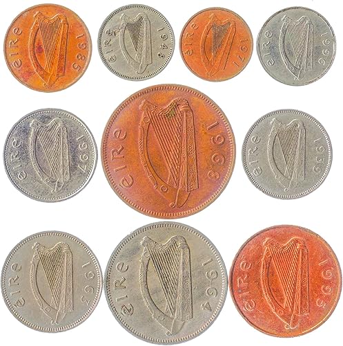 Miniatura 172 de Turquía 10 Monedas Mixtas Moneda Turca Antigua Kurus Bin Lira Desde 1957