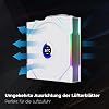 Lian Li UNI FAN REVERSE TL WIRELESS LCD 1x120mm White Case Fan (G99.12RTLLCD1W1W.00)
