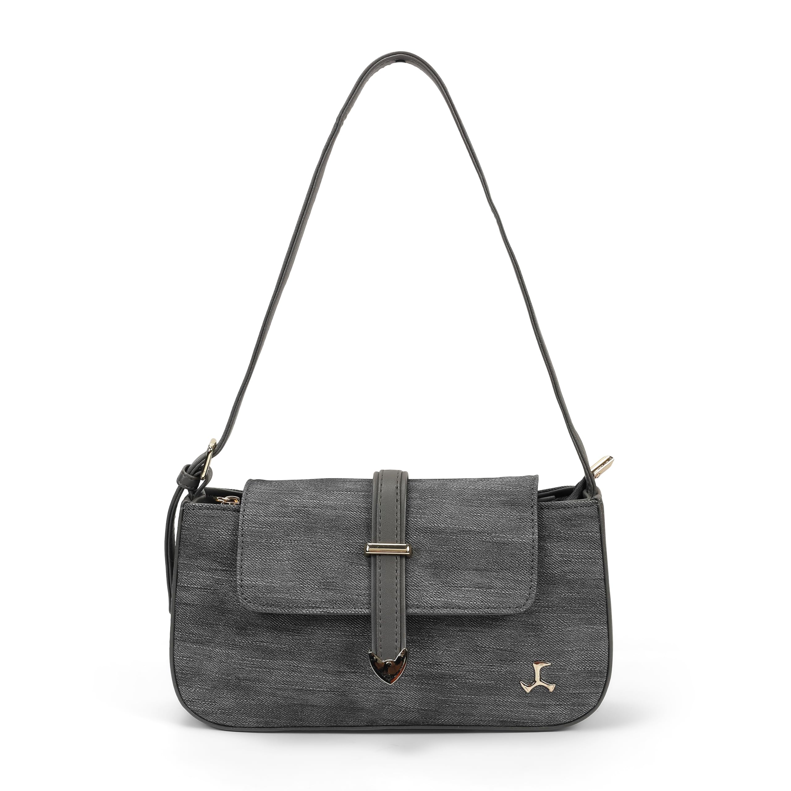 Women Casual PU Soft Body Zipper closure Solid Shoulder Bag-image-27