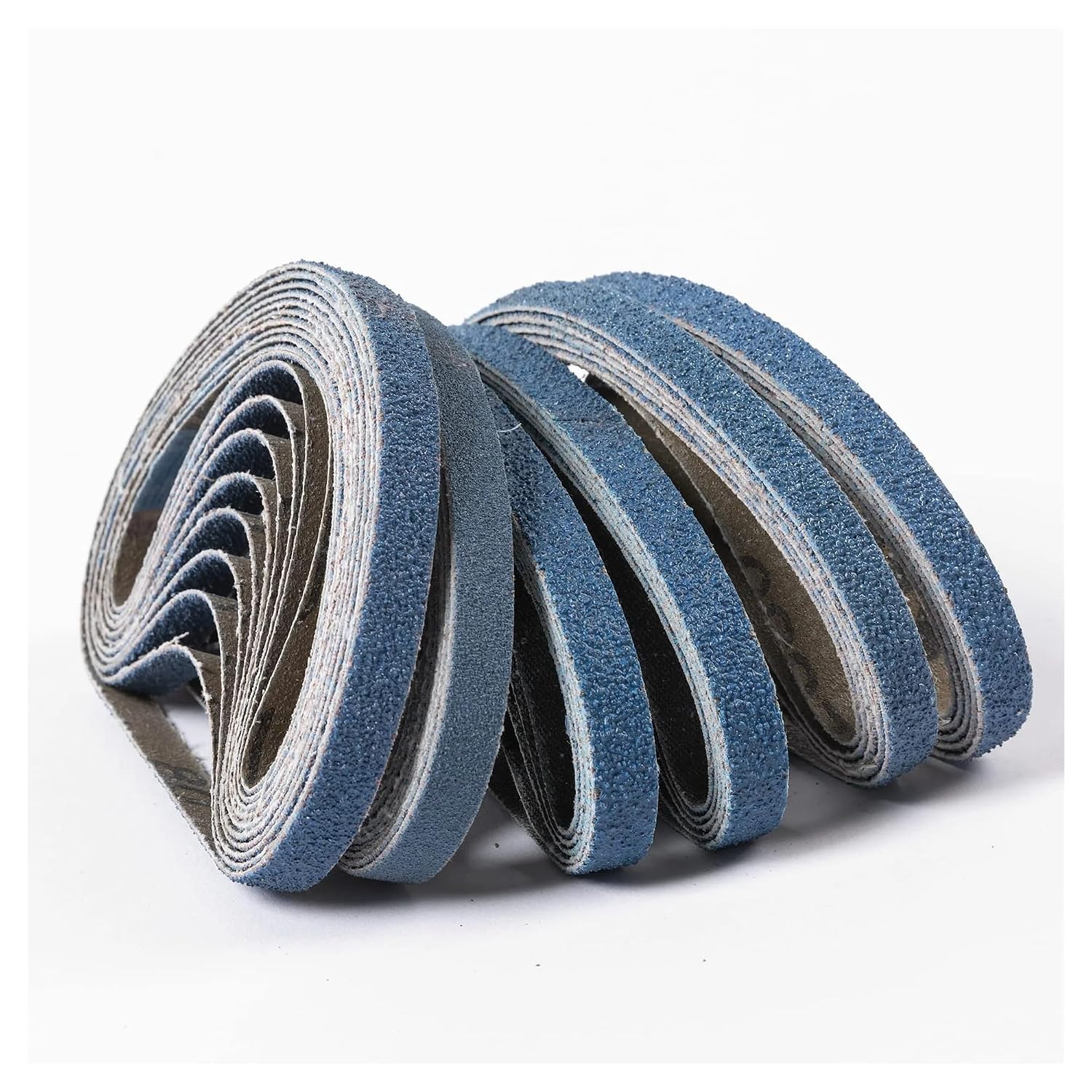 330 * 10mm/520 * 20mm/452 * 15mm/457 * 13mm Sanding Belts,40/60/80/120 Assorted Grits, Belt Sander Tool for Woodwork Metal(40 60 80 120 Mix,457x13mm)