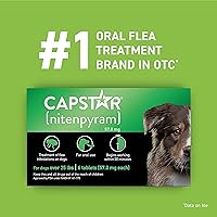Vista 3 de Novartis Capstar Verde para perros de más de 25 libras - 6 tabletas