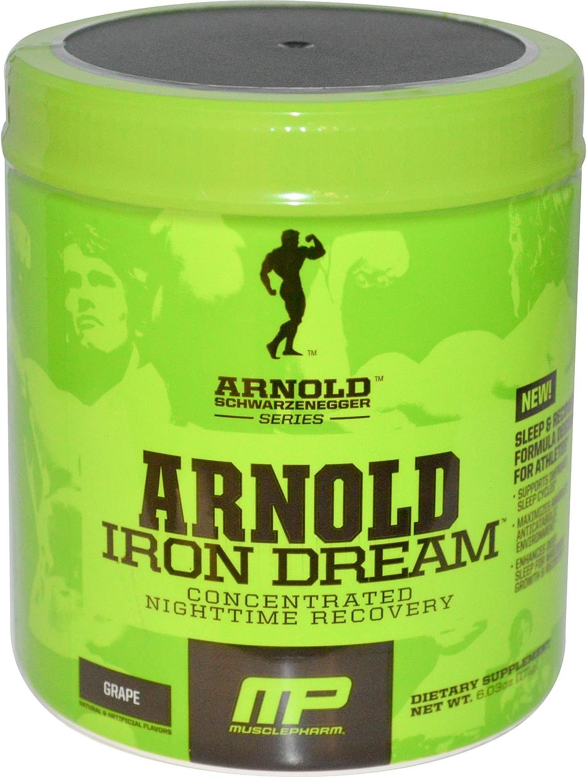 Arnold By Musclepharm Iron Dream 30 Servings (Grape), 6.03oz