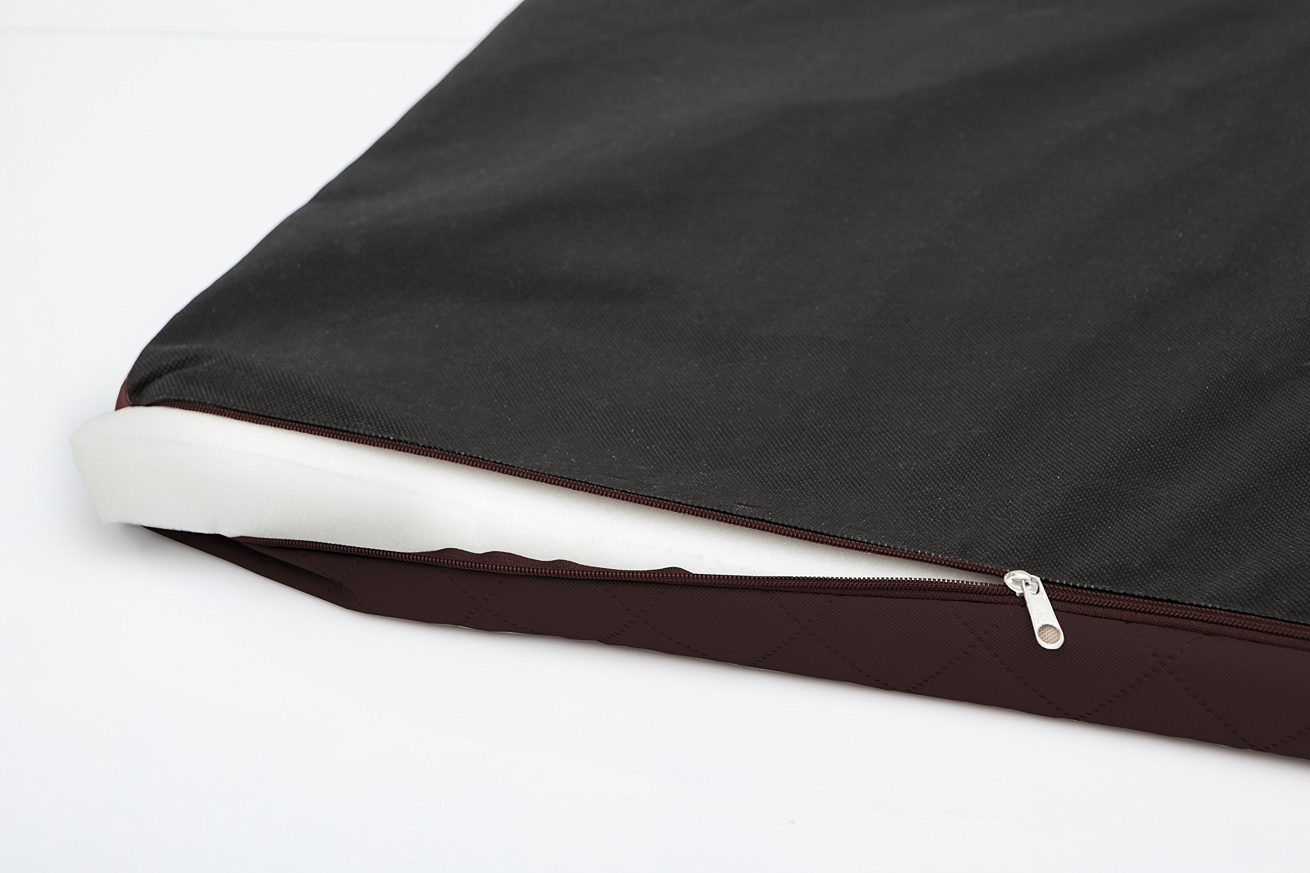 Colchón para perros, sofá para perros, cojín para perros, sofá, colchón, cama para mascotas, suave, tamaño XXL, 81 x 50 cm, color marrón