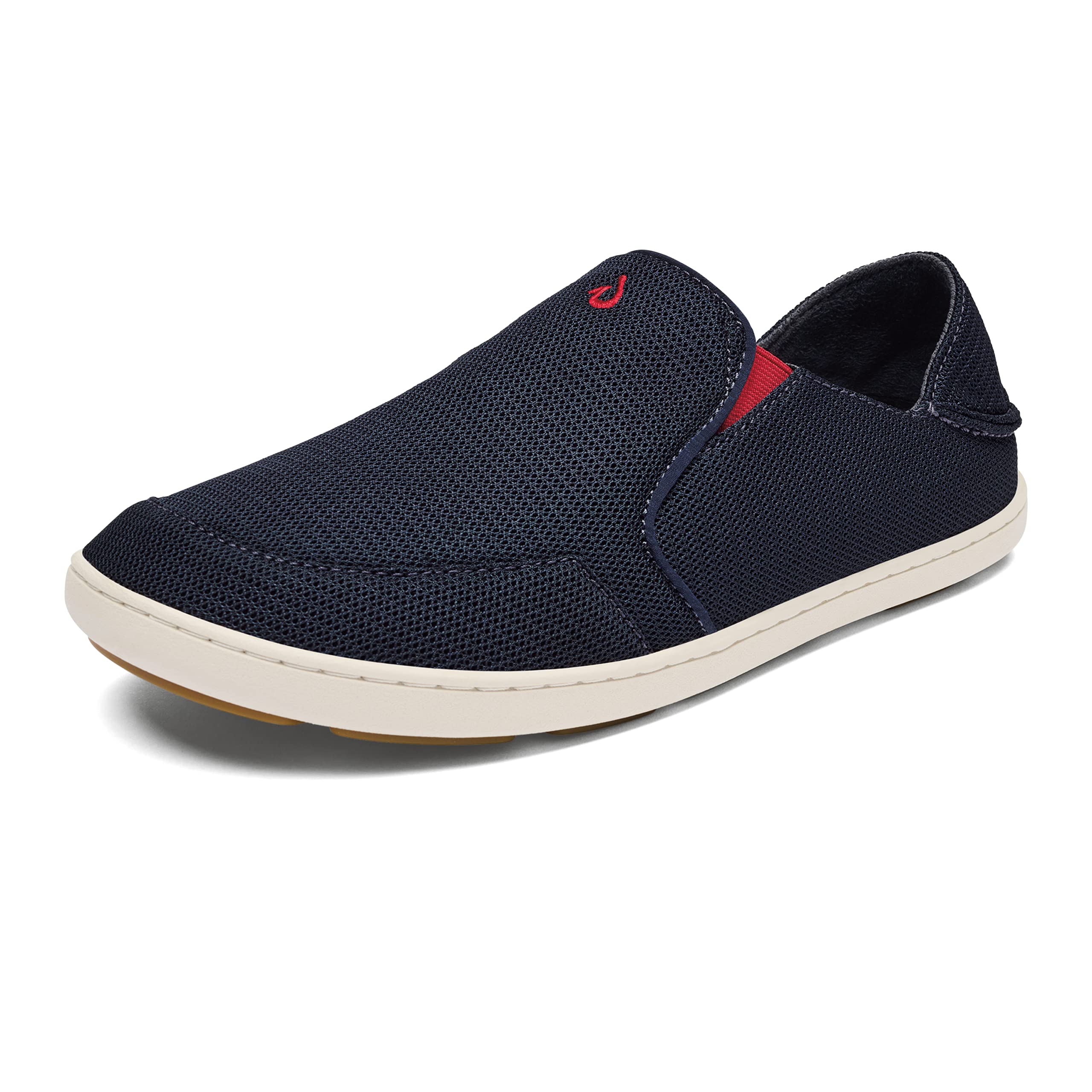 OLUKAINohea Mesh Men's Slip On Sneakers, Lightweight & Breathable Shoes for Everyday Wear, All-Weather & Enhanced Traction