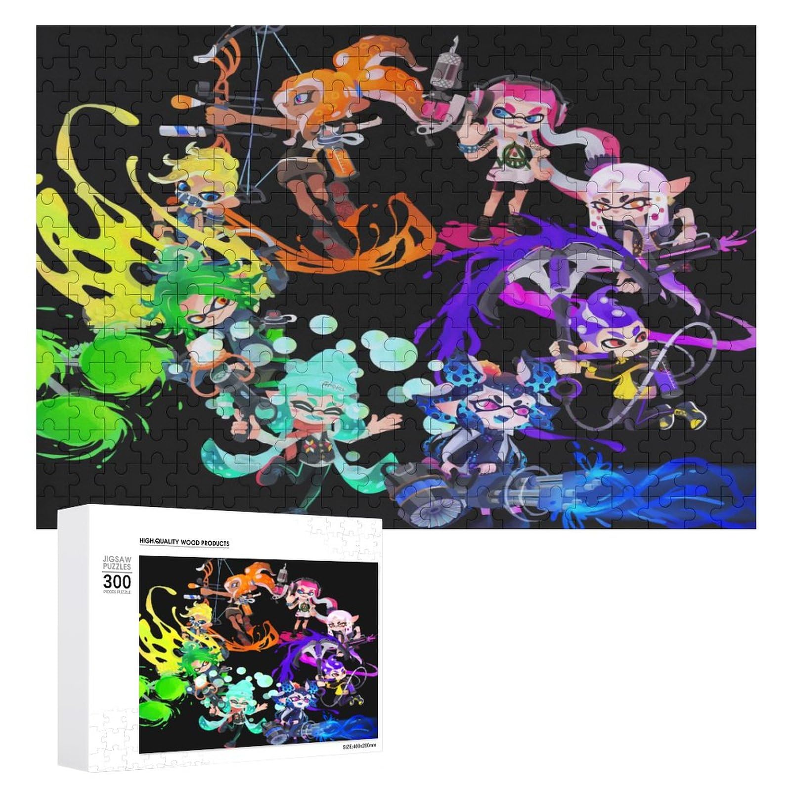 Amazon.co.jp: スプラトゥーン3 Splatoon 3ジグソーパズル 友達への