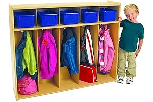 Angeles ANG7158 Value Line 5-Section Toddler Cubbies