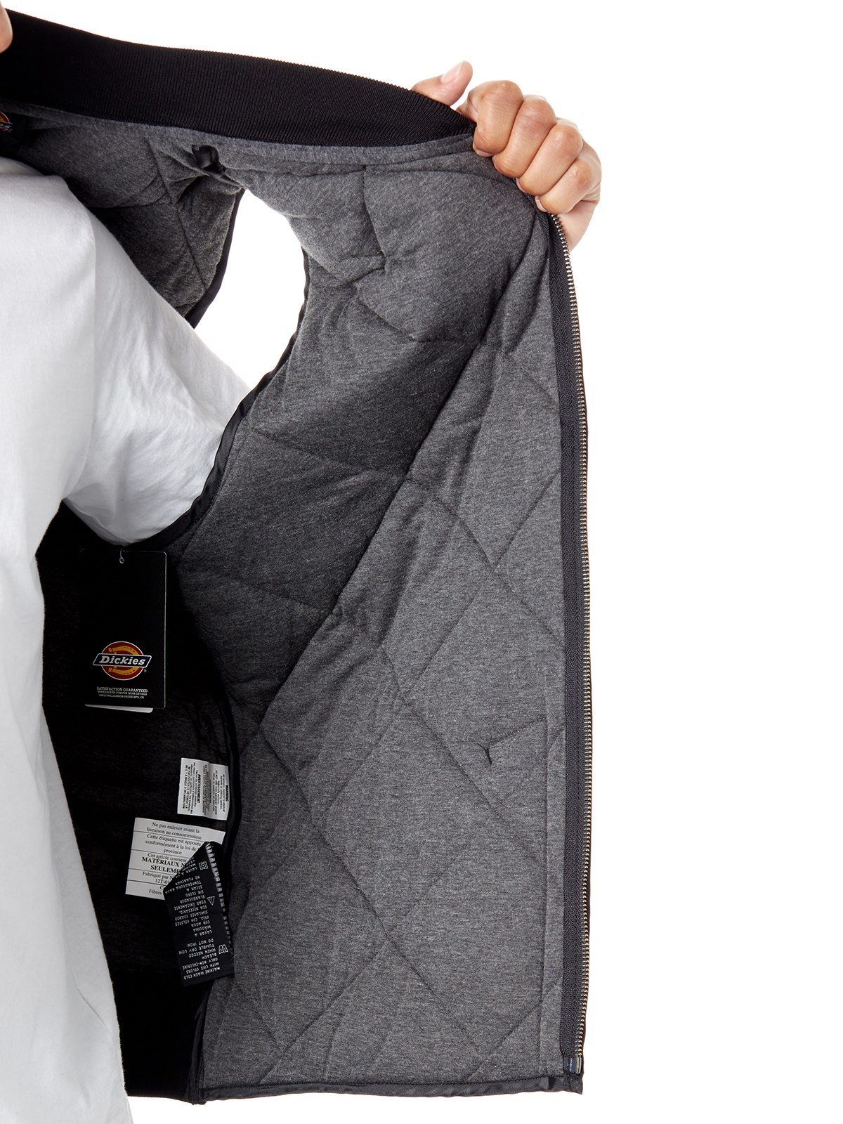 Dickies Diamond Quilted Nylon Vest Giacca senza maniche Uomo (Pacco da 1)