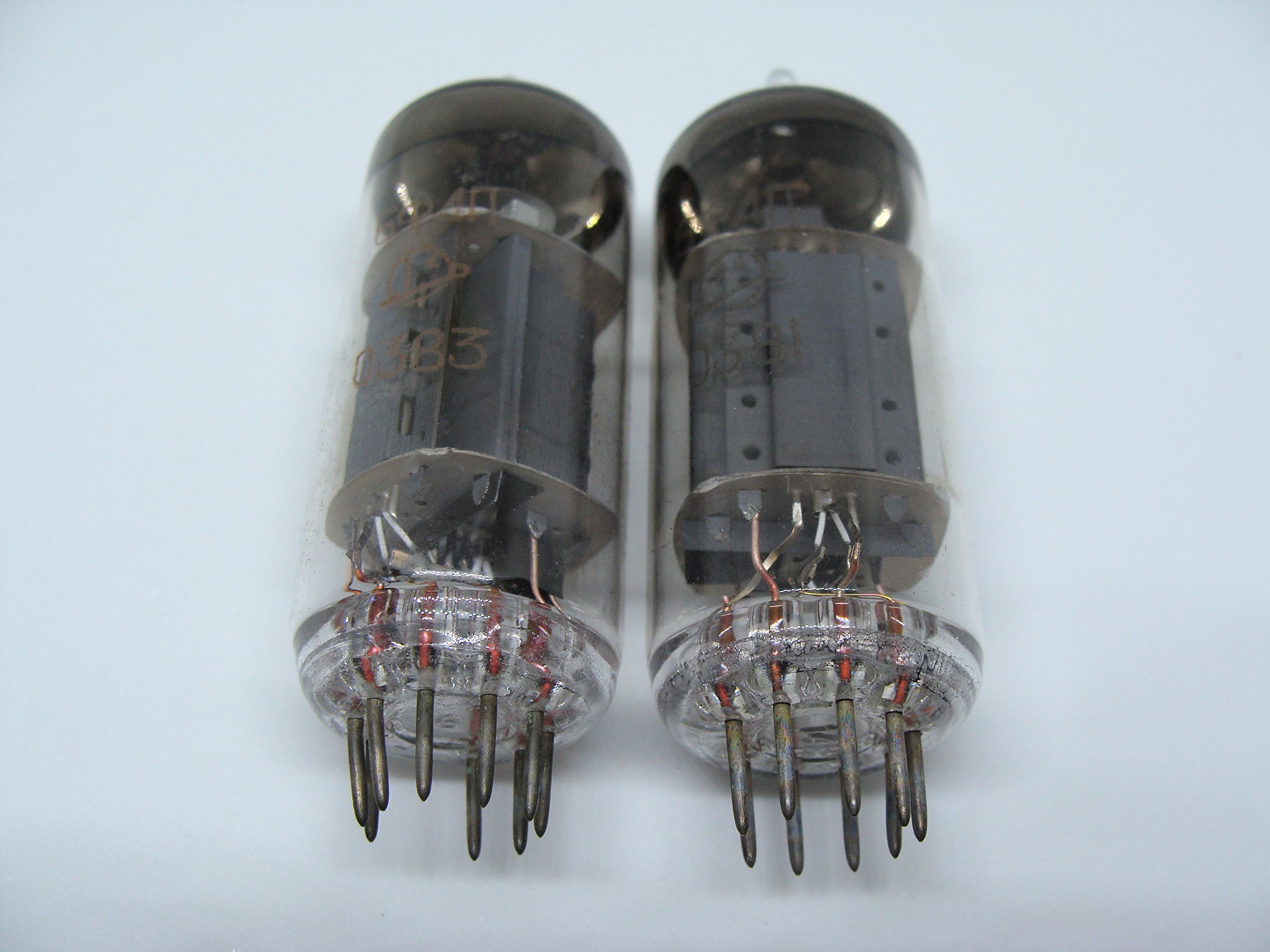 Amazon | ロシア製真空管 6F4P (6DQ8/ECL84/6DX8) Made in Soviet (2本