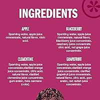 Vista 8 de Izze Jugo espumoso, paquete variado de 4 sabores, 8.4 onzas líquidas (24 unidades)