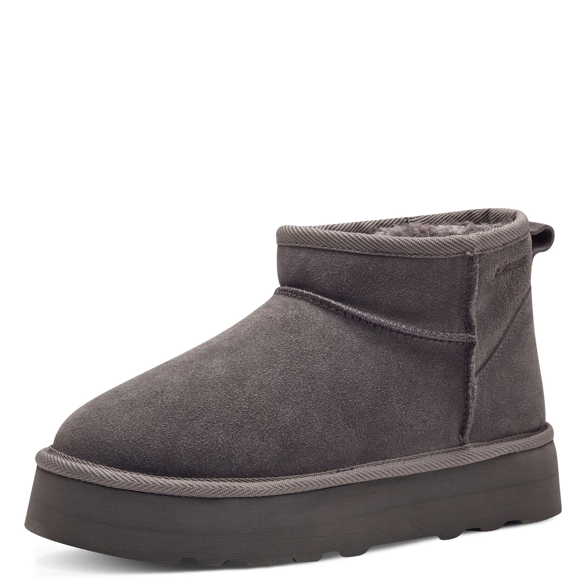 s.Oliver Women's 5-26352-41 Snow Boots, graphite, 8 UK