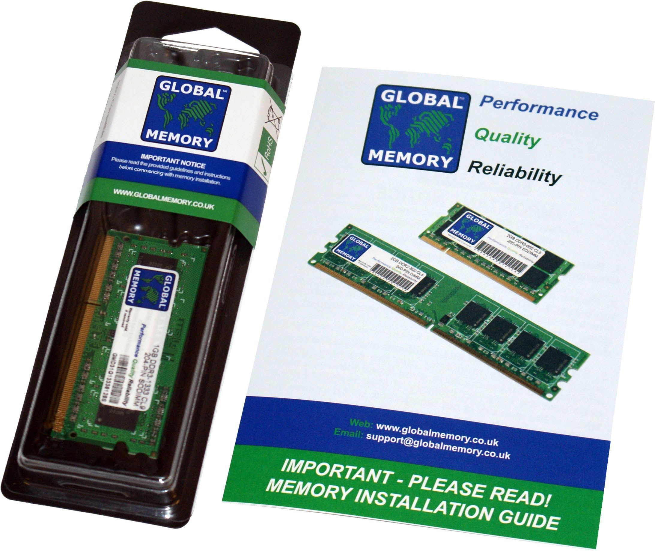 2 Go DDR3 RAM Pour Asus Eee PC 1215P – Mémoire Laptop OFFTEK (Samsung/Hynix/Micron)