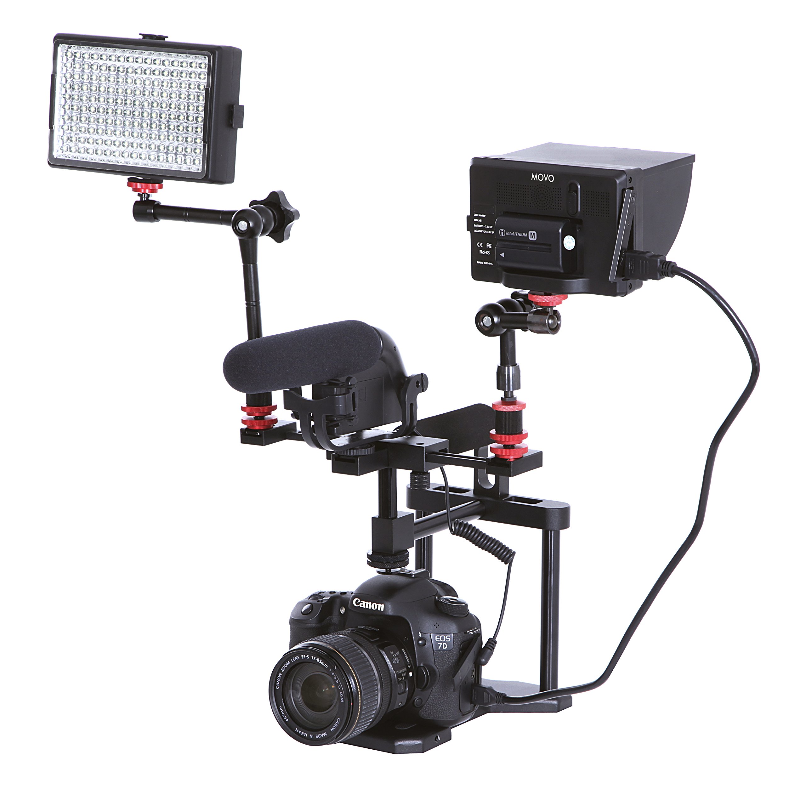 Movo Vh500 Video Stabilizer Cage With Top Handle Accessory