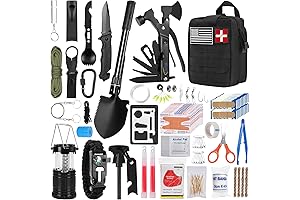 170 PCS Survival Kit for Men