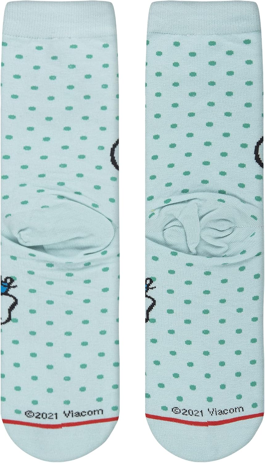 Odd Sox, Squidward Nickelodeon SpongeBob Cartoon, Fun Cute Socks for Women, 5-10 - Image 6