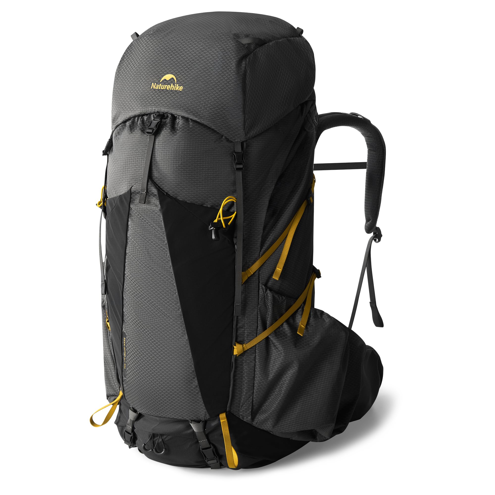Naturehike Seek Wind plecak trekkingowy, 35 l/65 l, dla mężczyzn i kobiet, plecak turystyczny, wodoszczelny, plecak podróżny, plecak outdoorowy z pokrowcem przeciwdeszczowym, na kemping, do jazdy na
