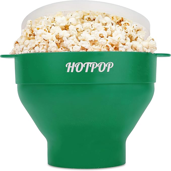 The Original Hotpop Microwave Popcorn Popper, Silicone