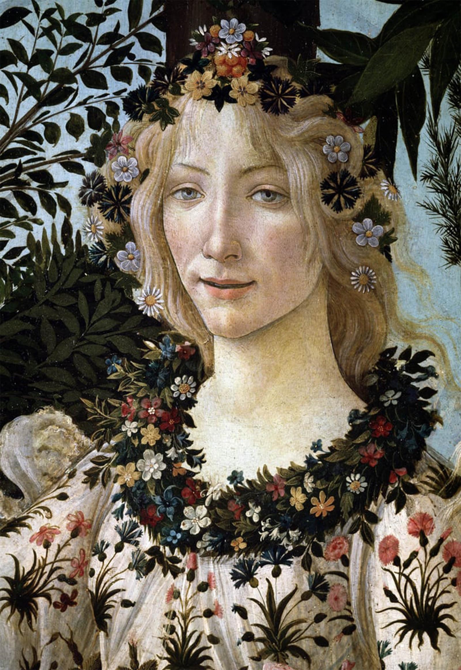 Affiche le printemps Sandro Botticelli poster graffiti 60x90cm - 5