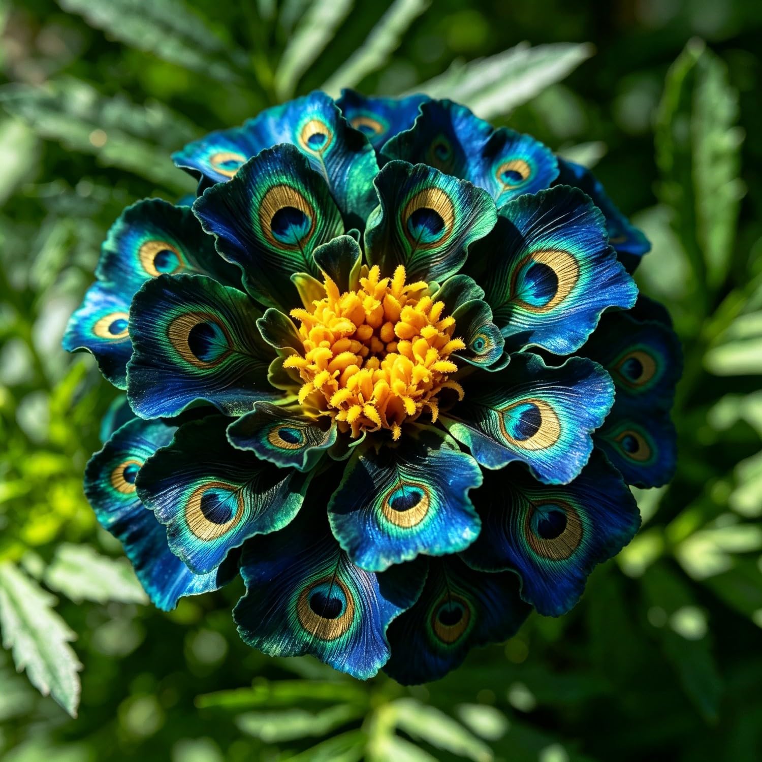 French Marigold（Tagetes patula） Seeds-Hardy Perennial,Suitable for Garden Plants, Landscape Design, Indoor and Outdoor Potted Plants, Vibrant Floral Display Garden-2000pcs-O